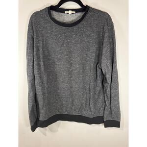 Thread 4 Thought Men’s Heathered Gray Pullover Size M – Crewneck Sweatshirt
